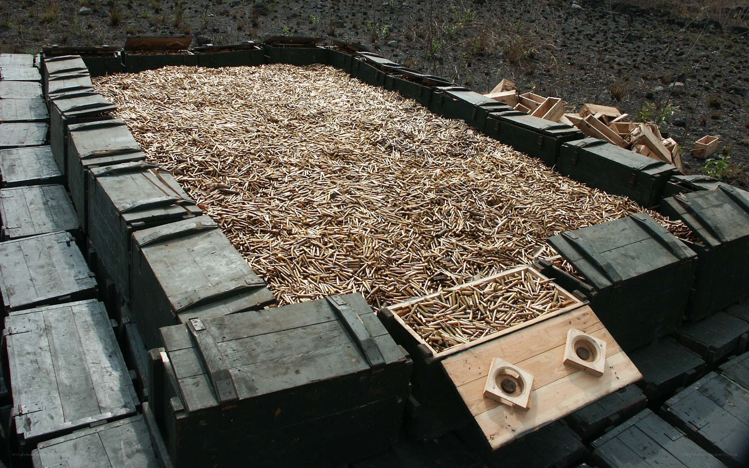 ammunition storage area
