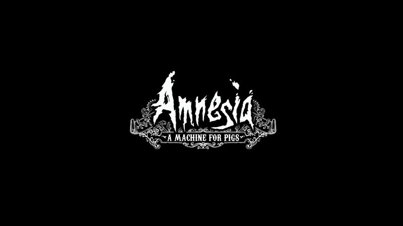 Amnesia: A Machine for Pigs title screen