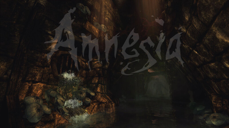 Amnesia game title screen