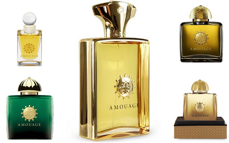 Amouage perfume collection