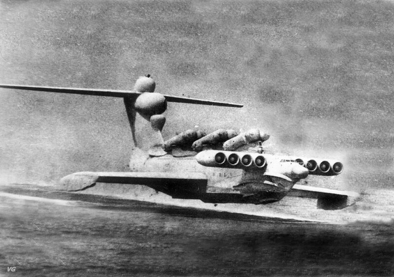 Amphibious Aircraft on Water