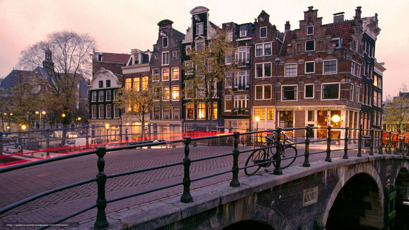 Amsterdam Canal Bridge