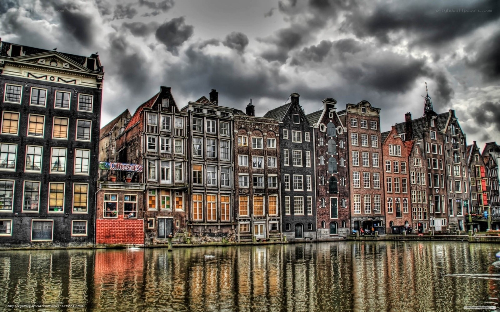 Amsterdam canal houses