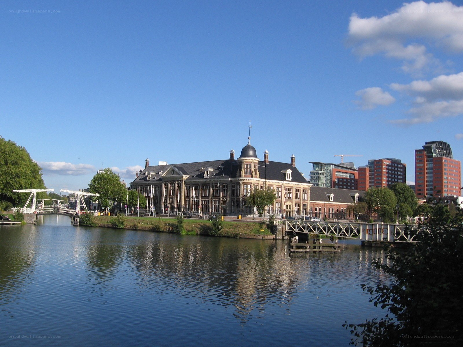 Amsterdam canal view
