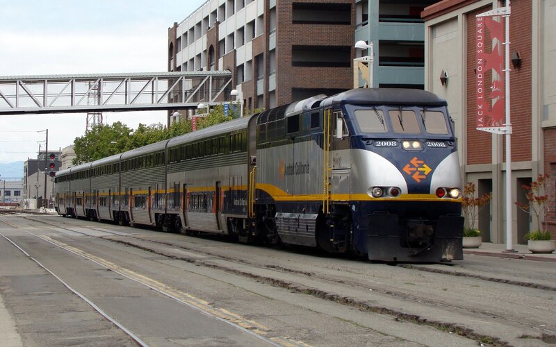 Amtrak California Train — Gray