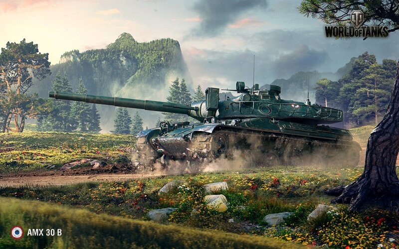 AMX 30 B Tank — Green