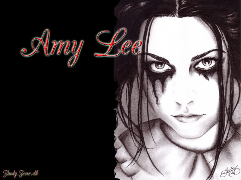 Amy Lee portrait drawing