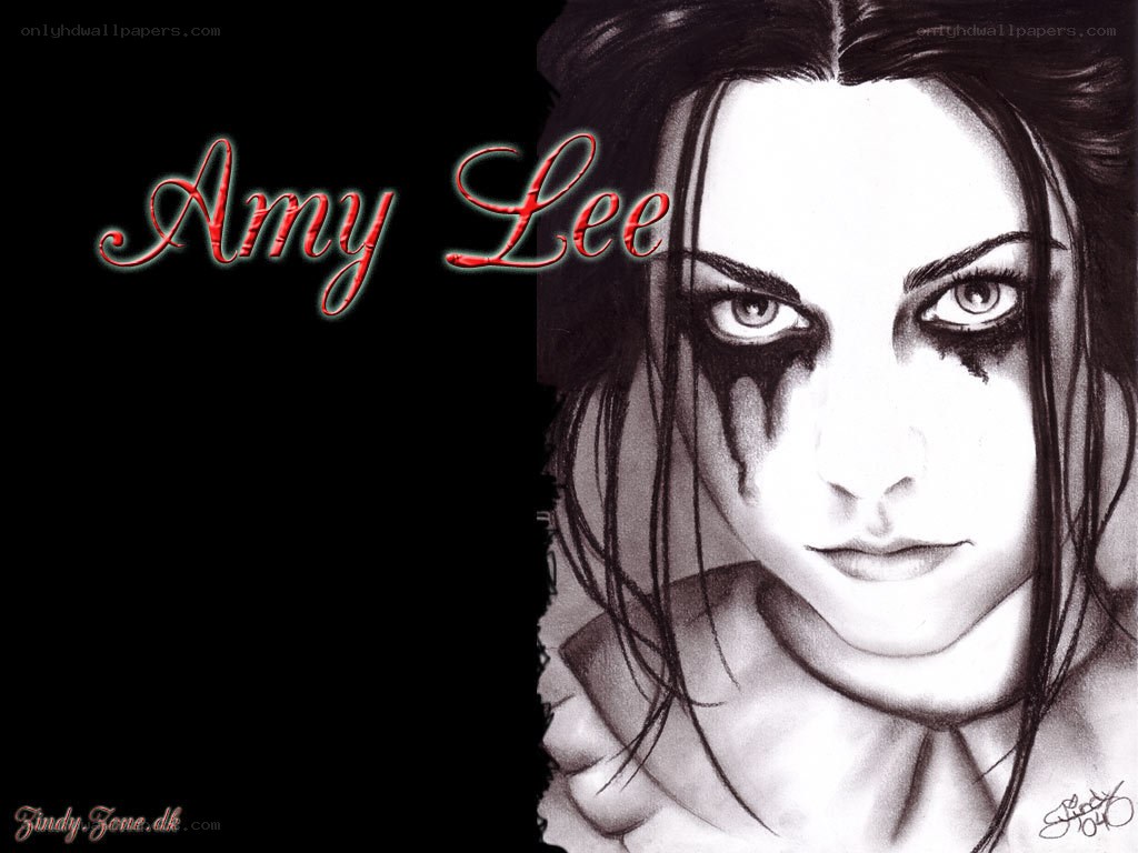 Amy Lee portrait drawing