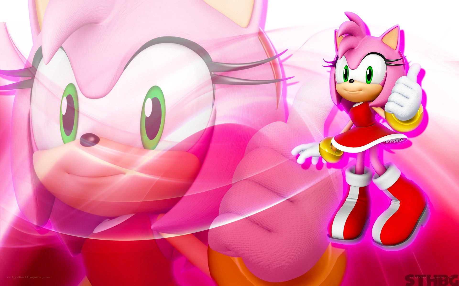 Amy Rose from Sonic the Hedgehog