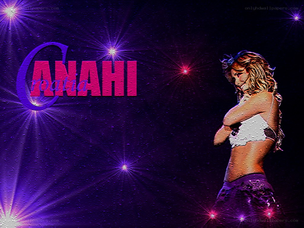 Anaïs in a sparkly scene