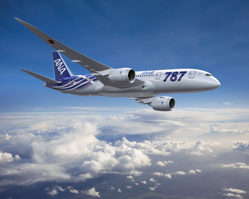 ANA Boeing 787 Airplane