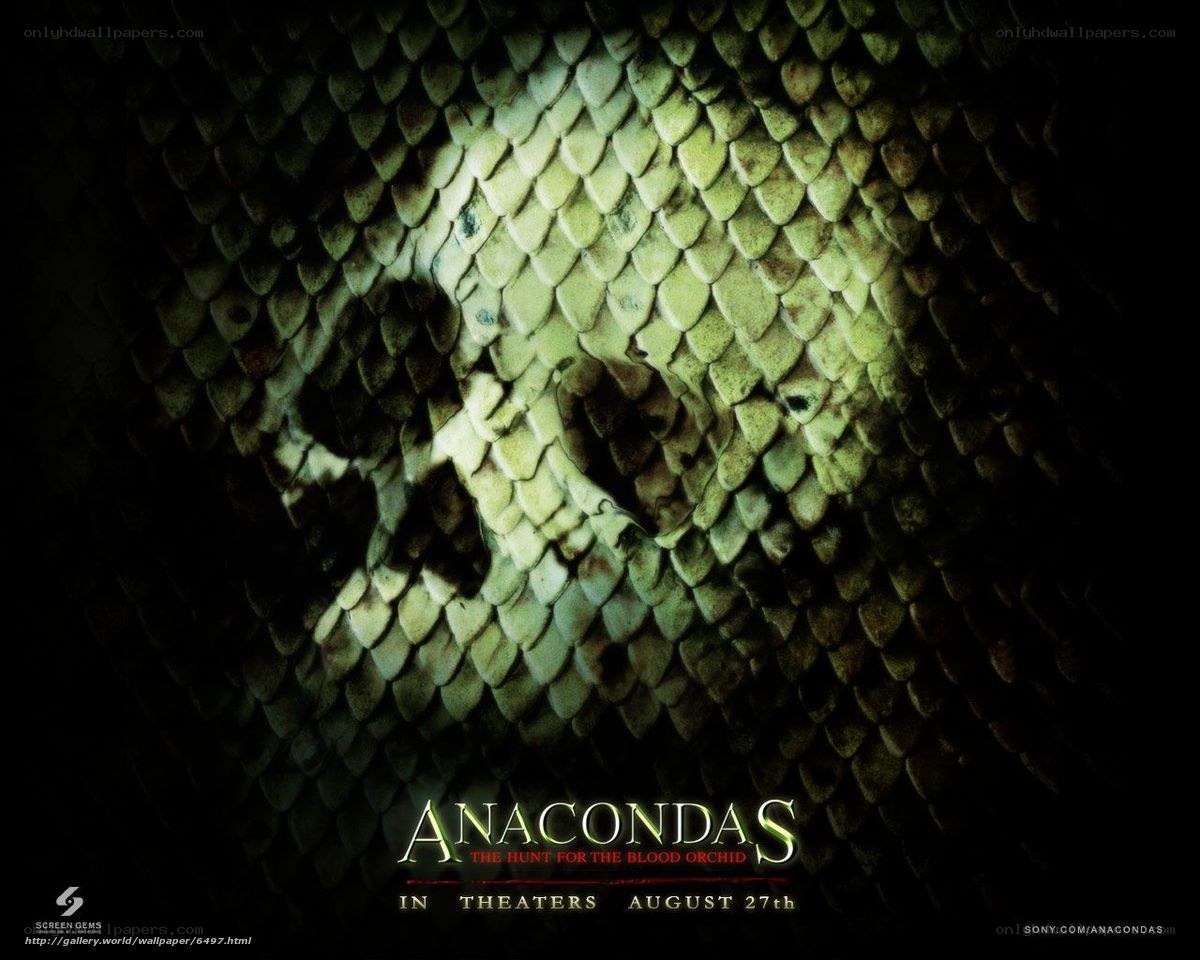 Anacondas movie poster