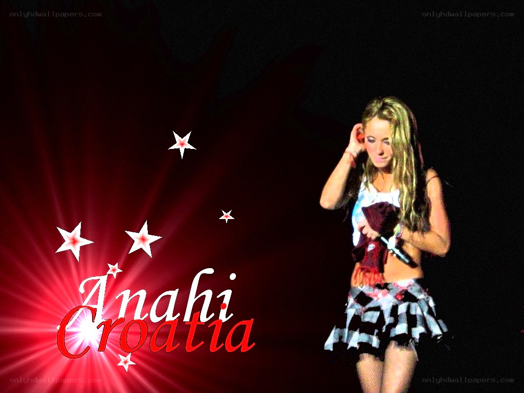 Anahi in Croatia