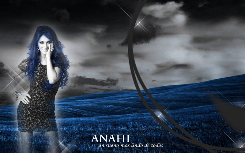 Anahi promotional artwork