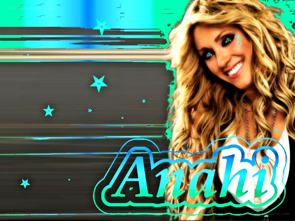 Anahi promotional graphic
