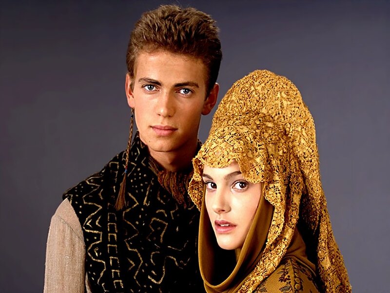 Anakin and Padme from Star Wars