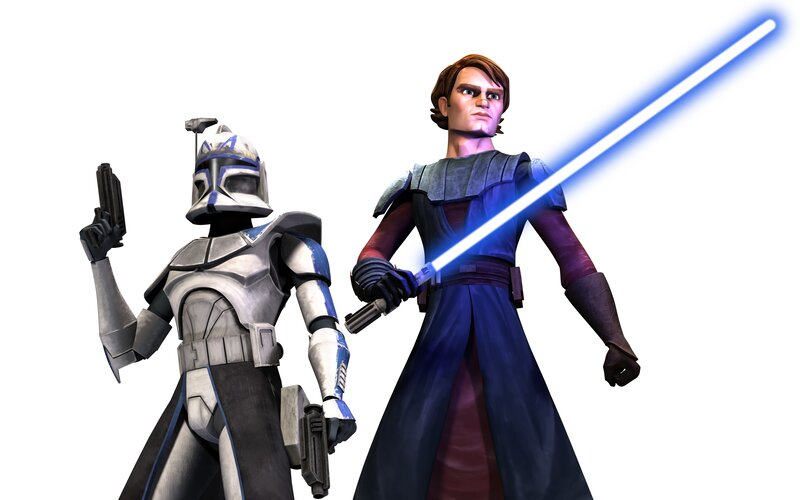Anakin Skywalker and Clone Trooper