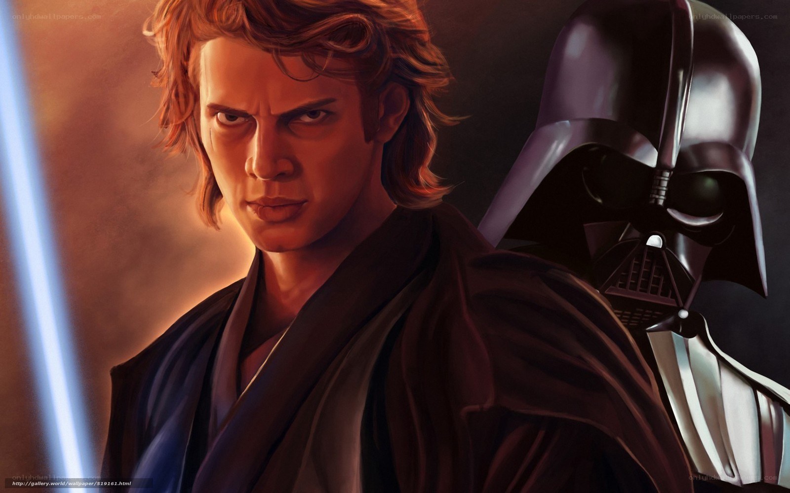 Anakin Skywalker and Darth Vader