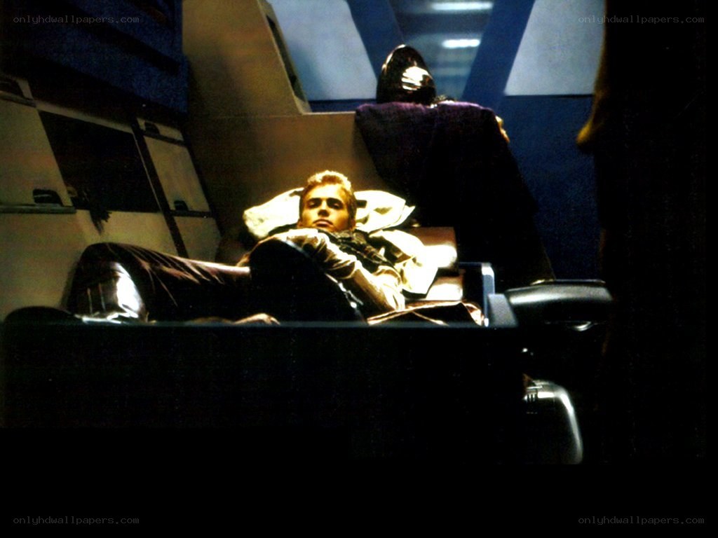 Anakin Skywalker in a medical pod