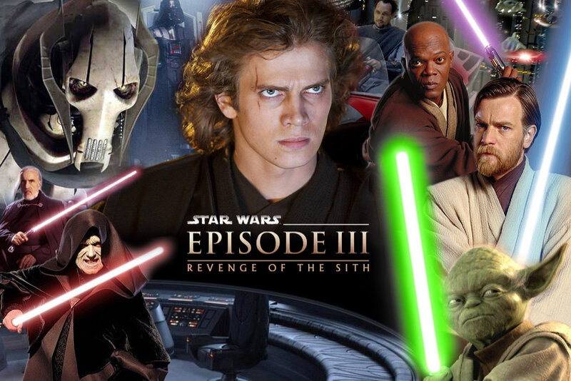 Anakin Skywalker in Battle — Green