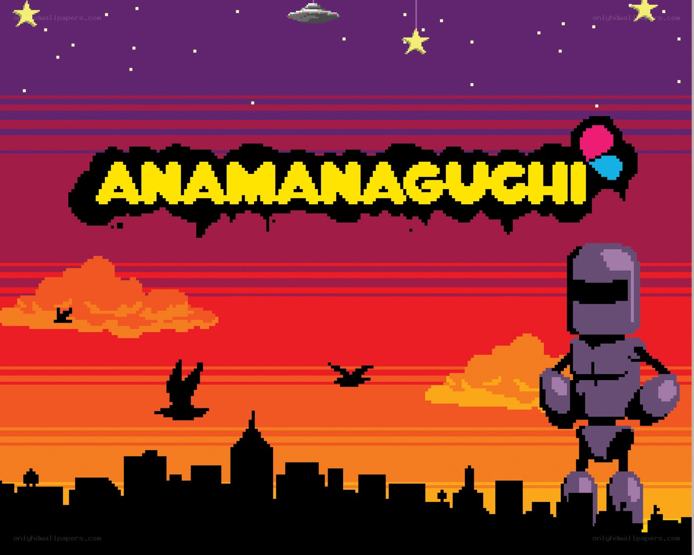 Anamanaguchi pixel art