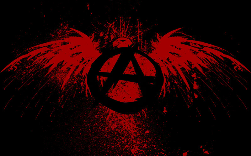 Anarchist eagle symbol