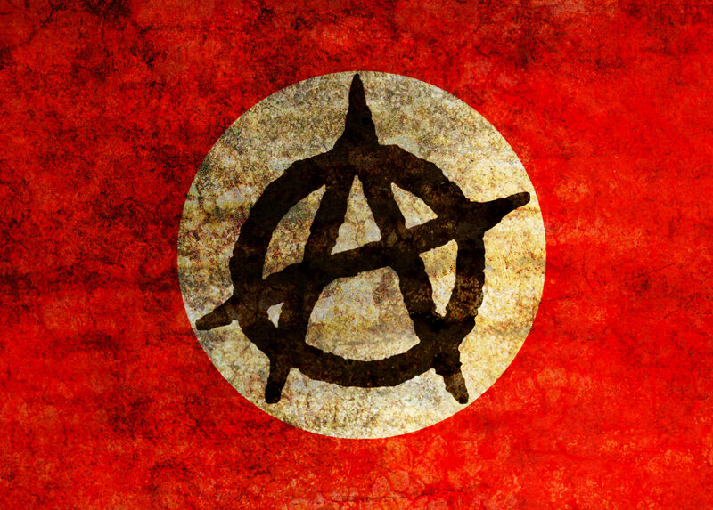 Anarchist Symbol — Red
