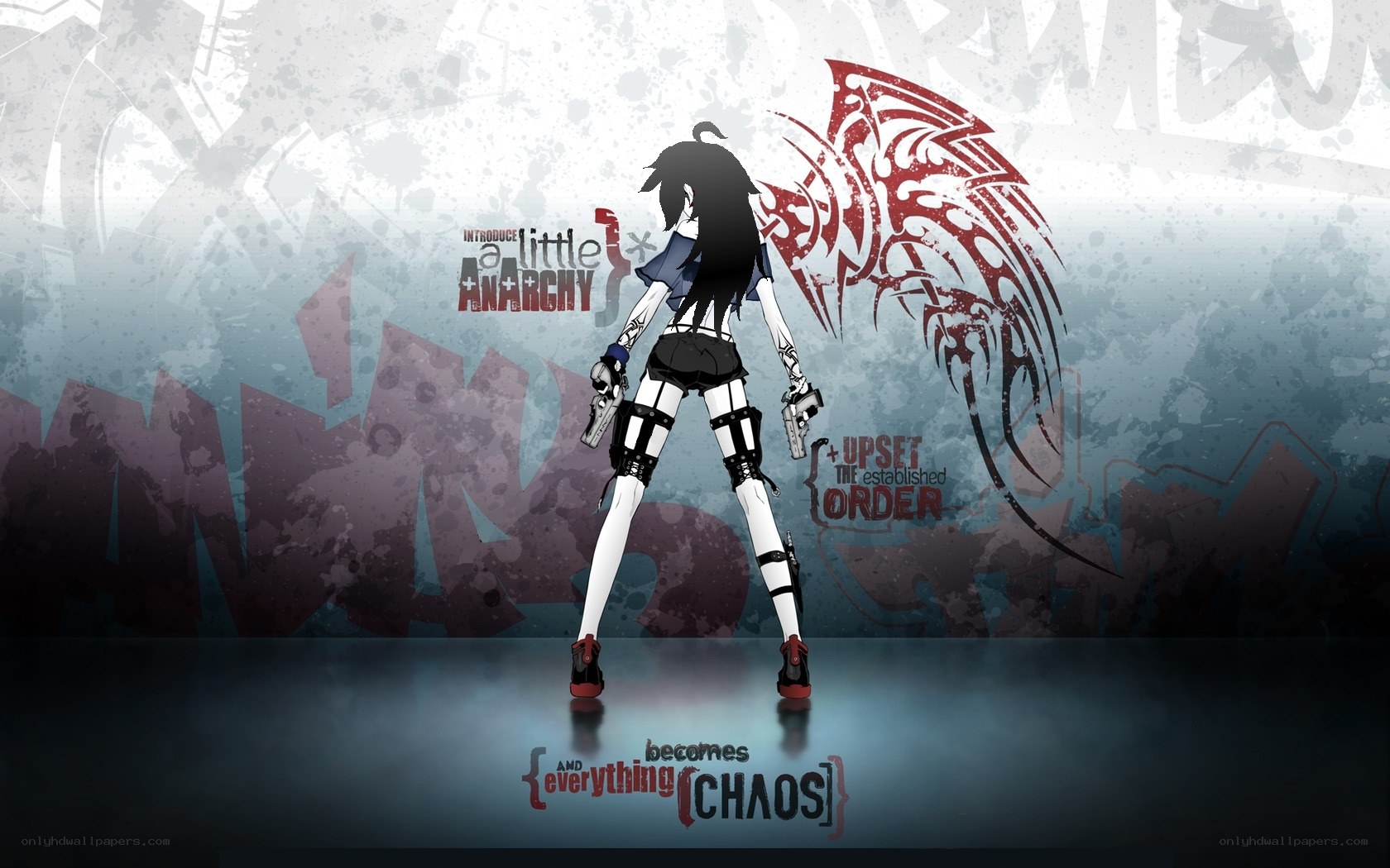 anarchy and chaos character art