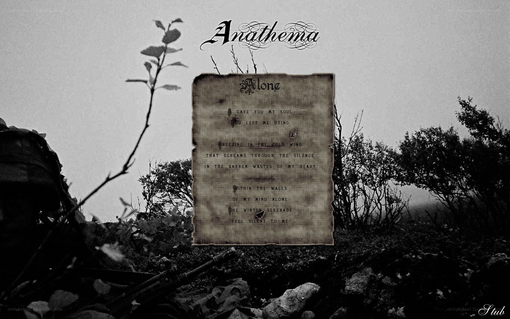 Anathema song lyrics image
