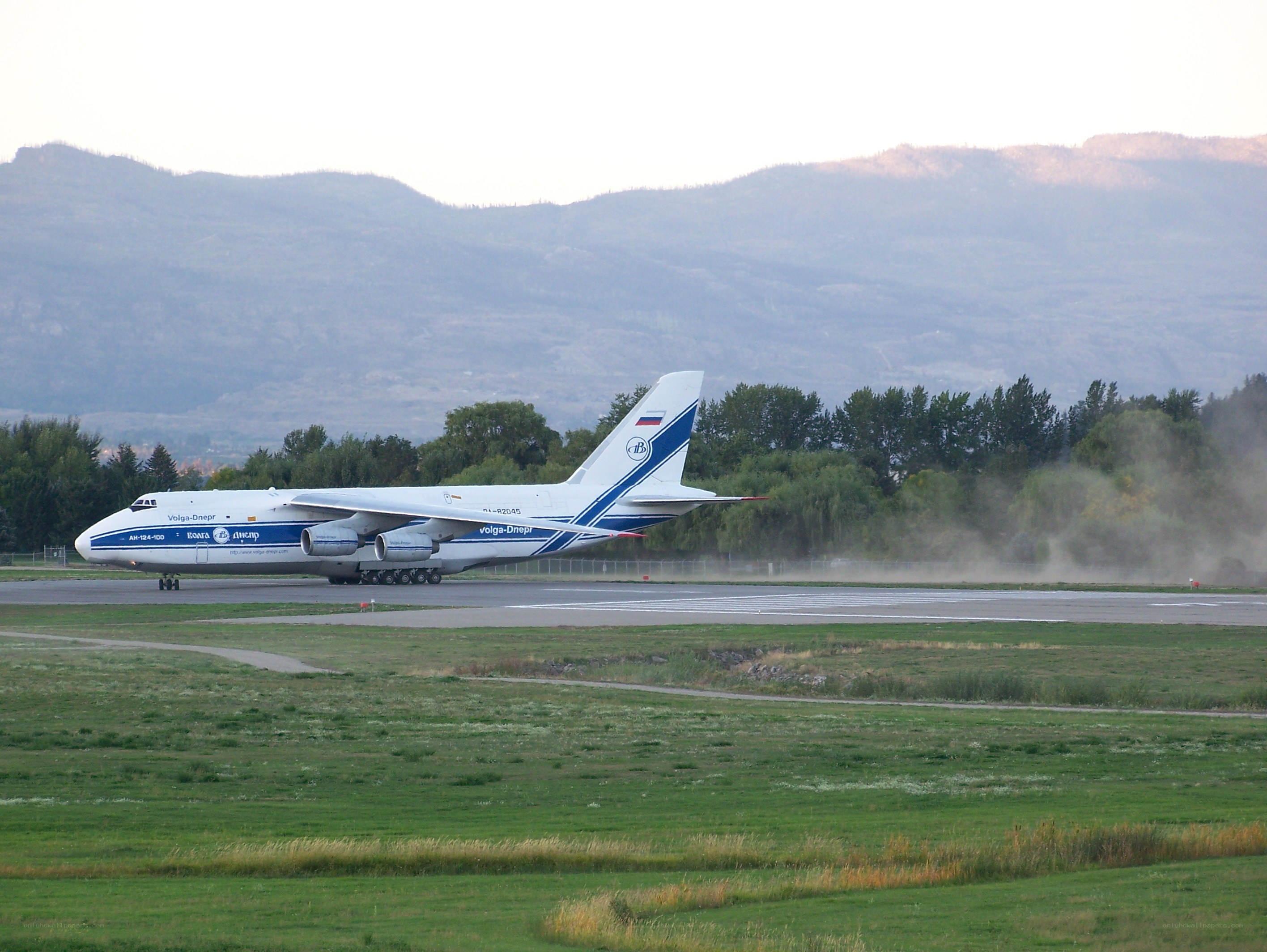 Anatoly Antonov on a runway