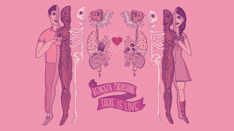 Anatomical Couple Illustration