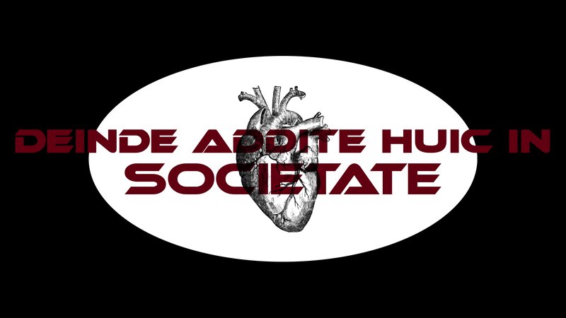 Anatomical Heart Illustration — Black, Dramatic