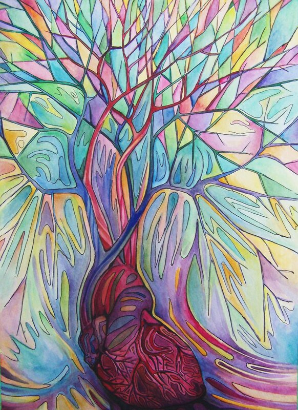 Anatomical Heart Tree