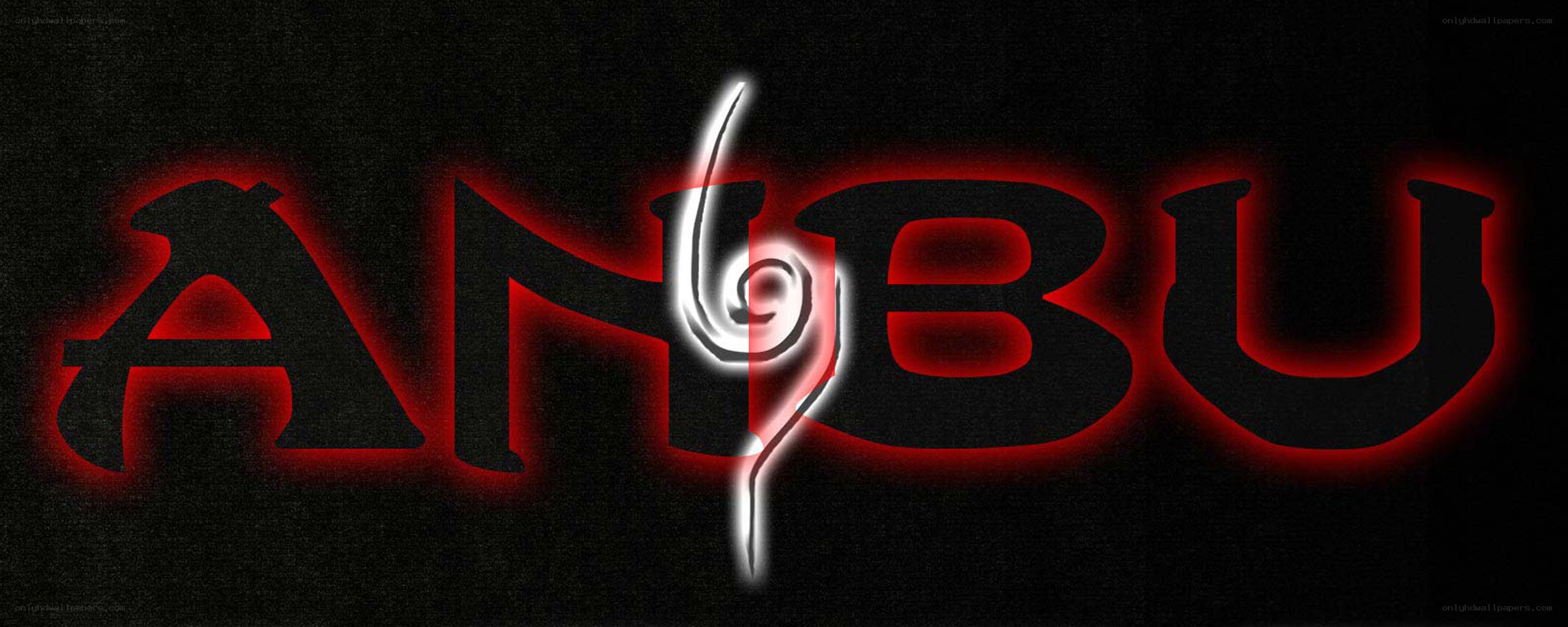 Anbu logo with red glow