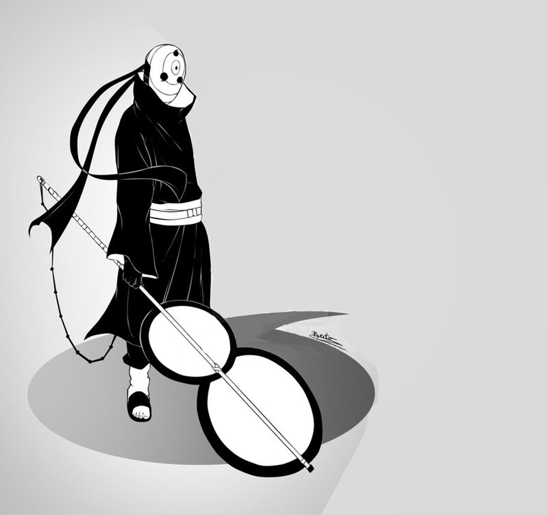 Anbu member with dual swords