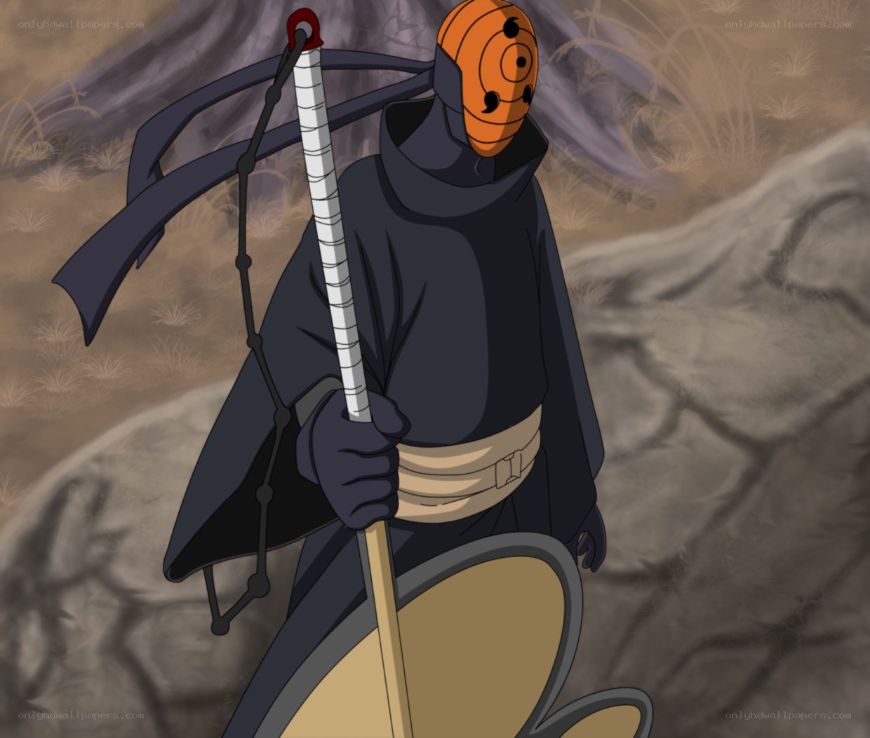 Anbu member with scythe