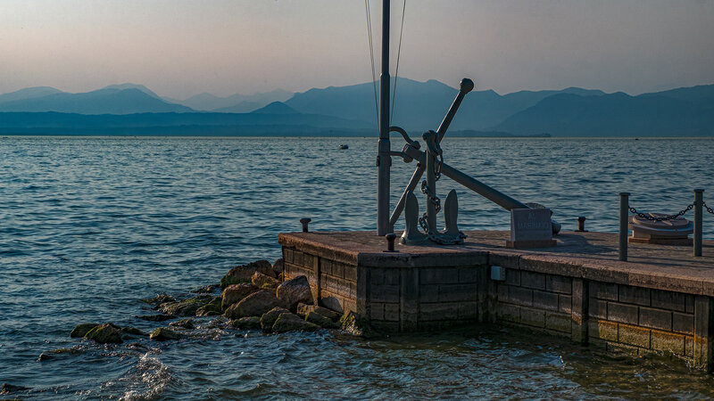 Anchor on a Pier