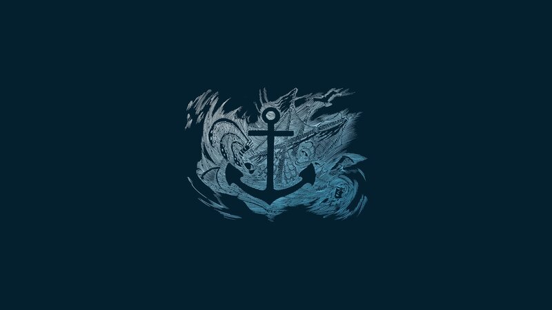 Anchor with Octopus