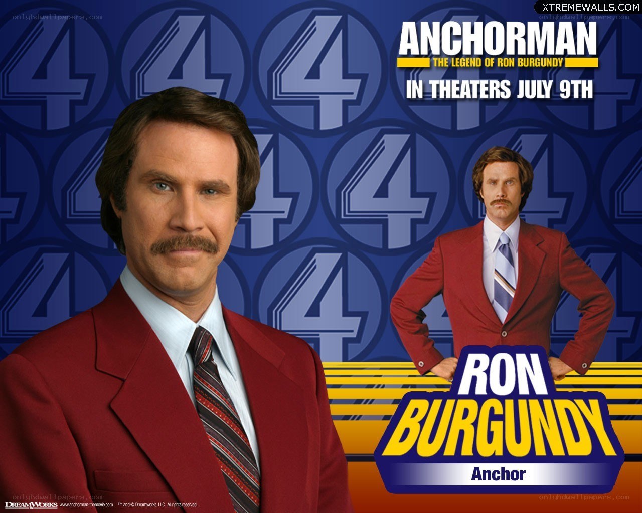 Anchorman movie poster