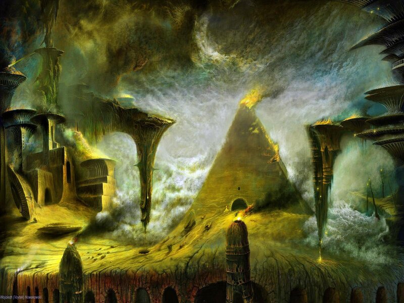 Ancient Alien City — Yellow
