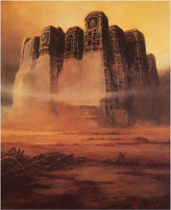 Ancient Alien Structure — Orange