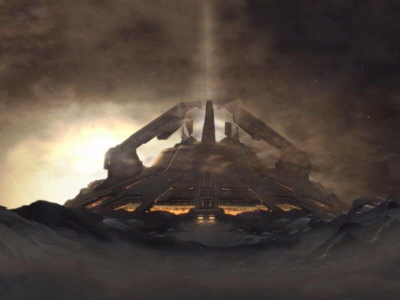 ancient alien structure