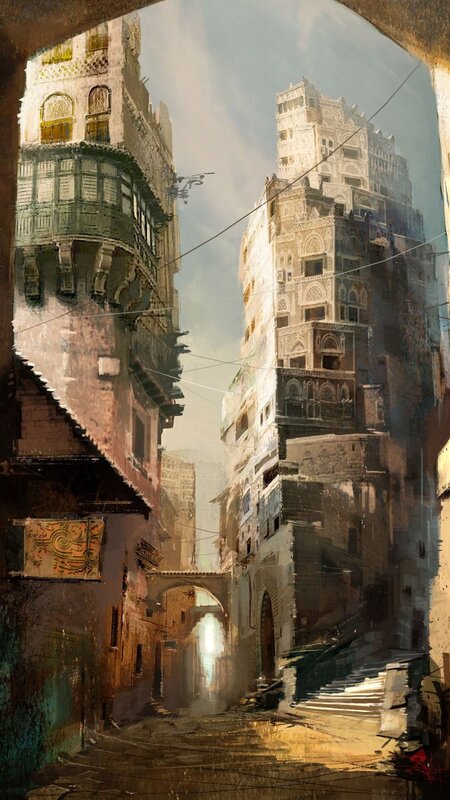 Ancient Alleyway City