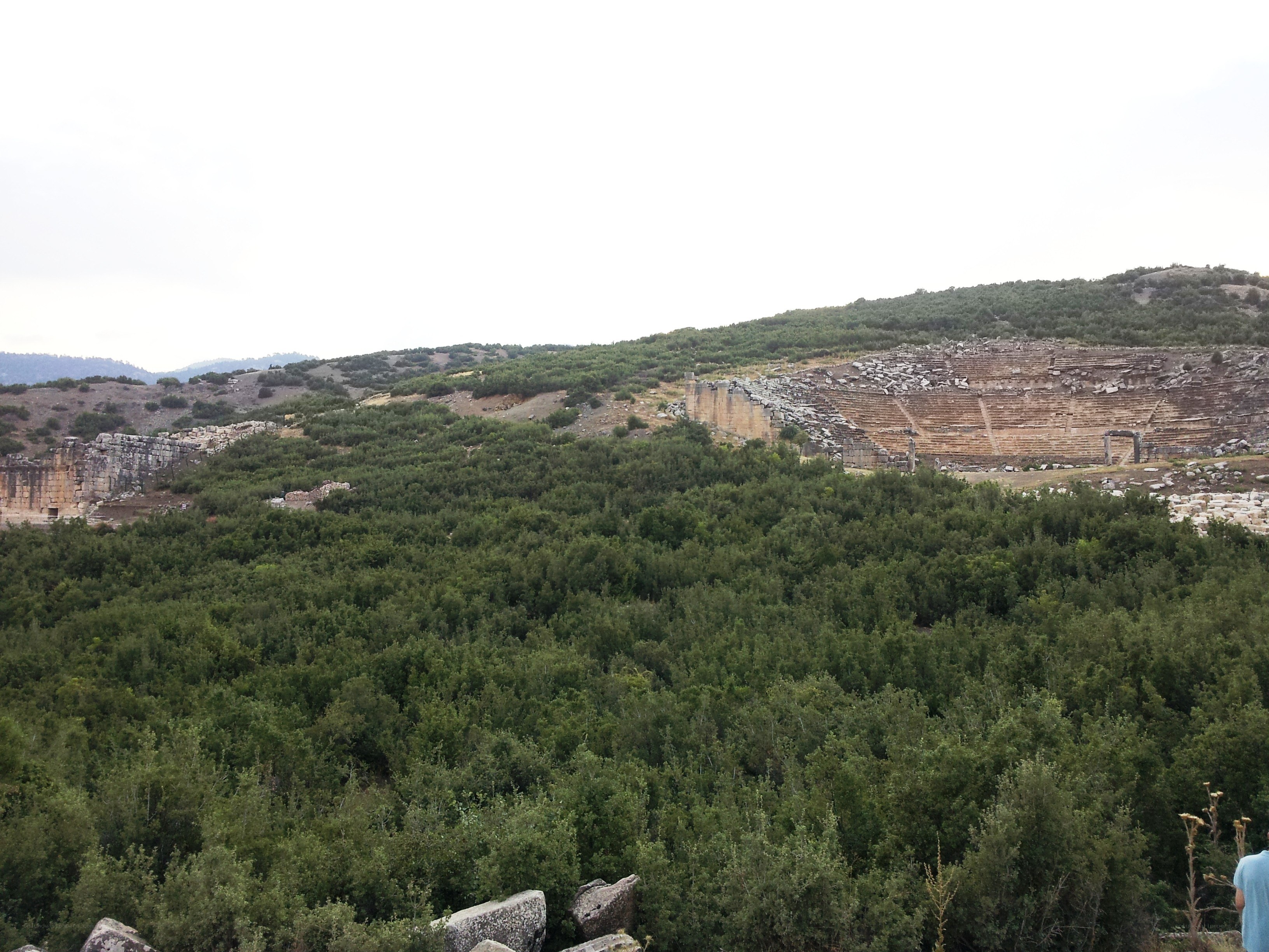 ancient amphitheater ruins