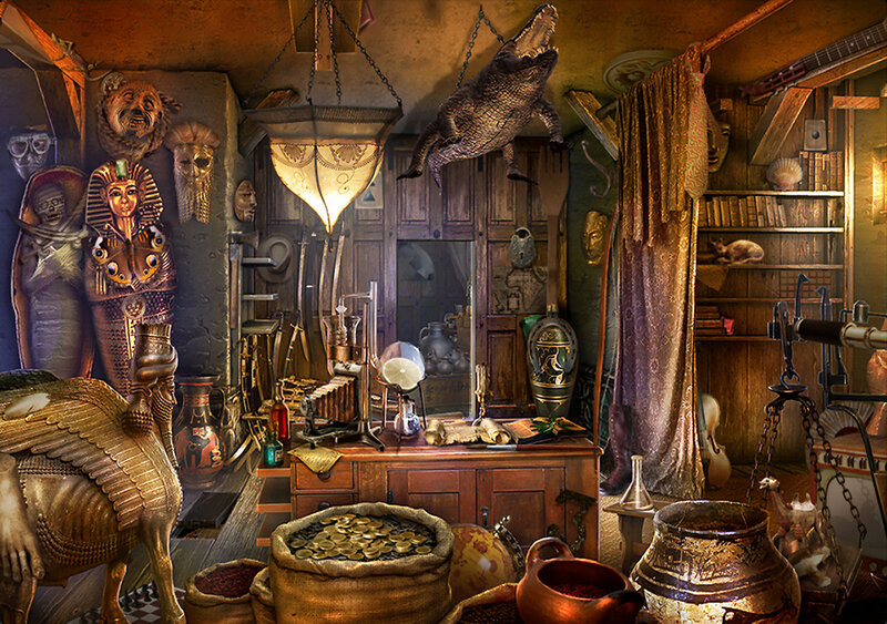 Ancient Artifacts Room