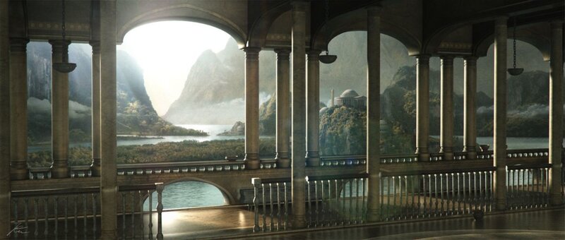 Ancient Balcony View
