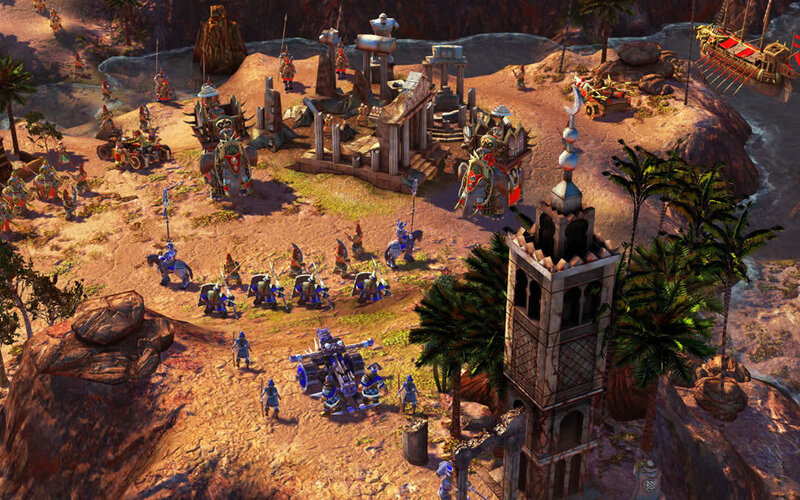 ancient battle scene