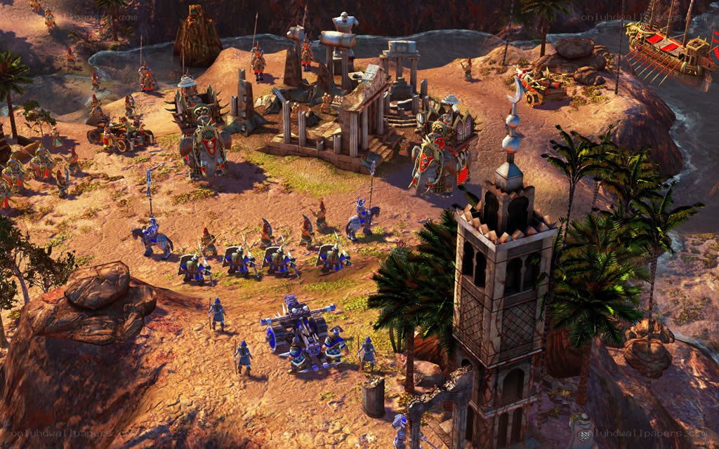 ancient battle scene