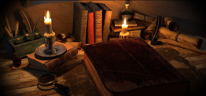 Ancient Books and Scrolls