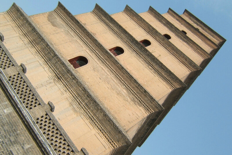 ancient brick pagoda